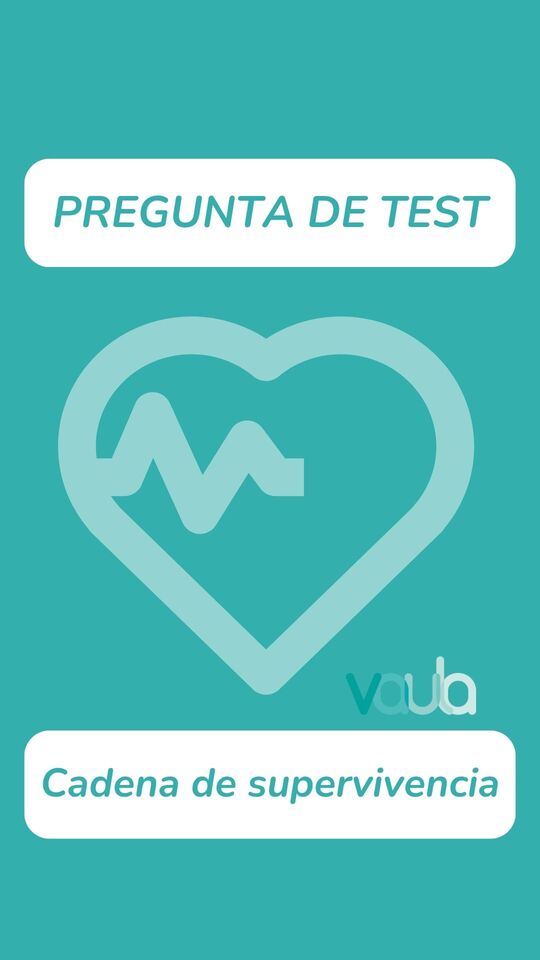 Cadena de supervivencia, ¡haz el test!