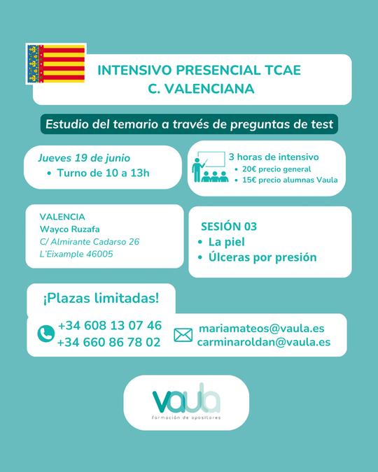 Intensivo presencial Valencia – 19 de junio