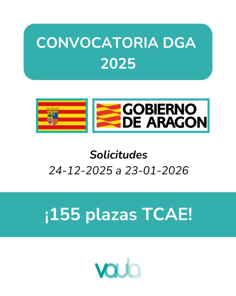 ¡Convocatoria DGA para TCAE! – imagen 1