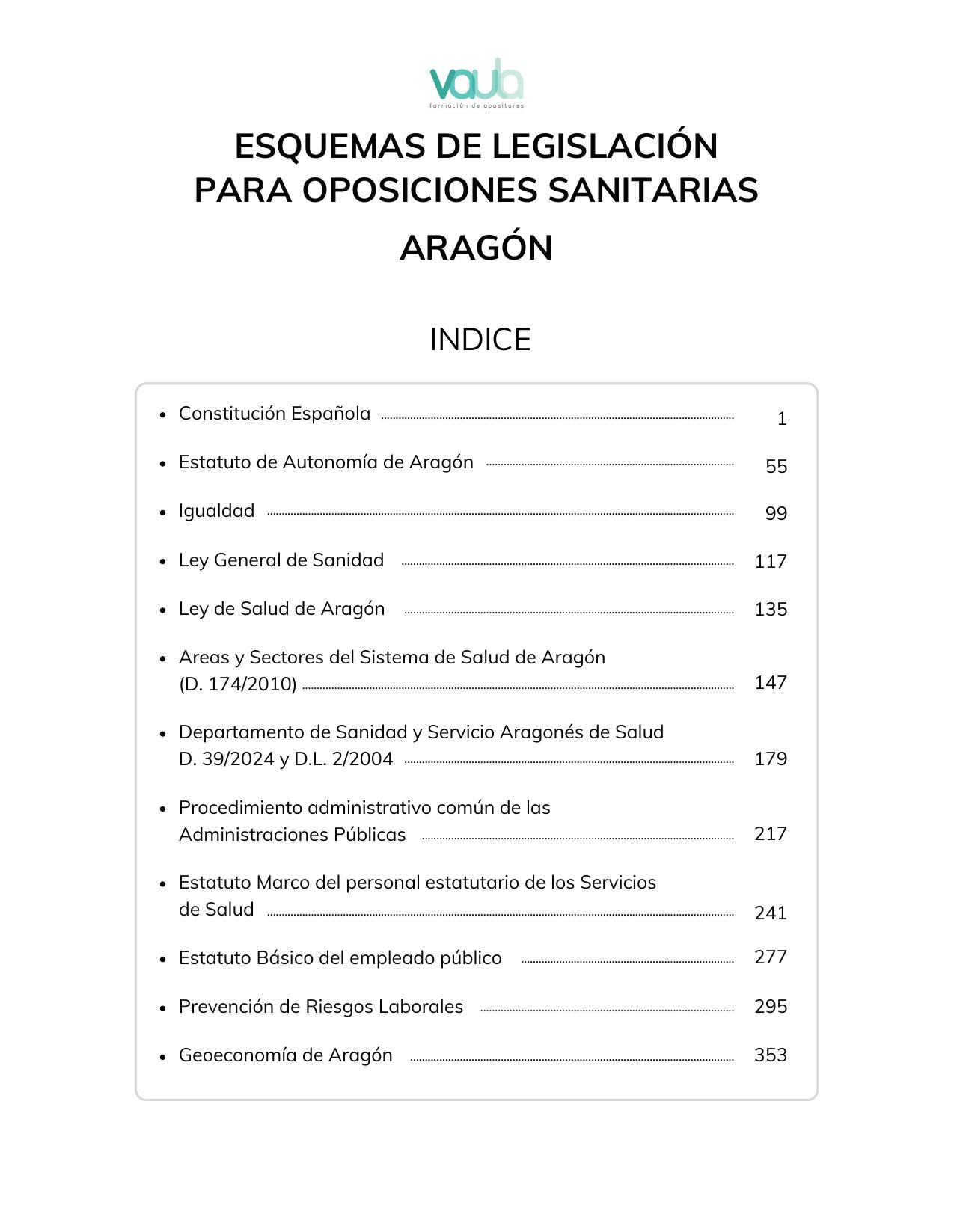 Cuaderno de Legislación
